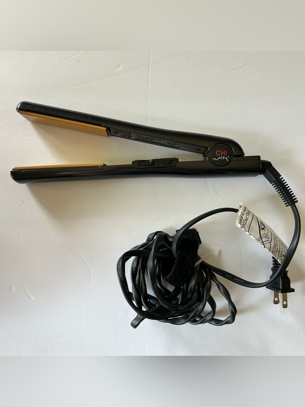 CHI Air Flat Iron 1" Classic Tourmaline Ceramic Flat Iron Model CA1010